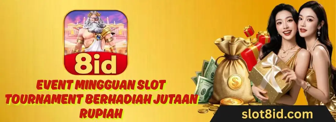 Event Mingguan Slot Tournament Berhadiah Jutaan Rupiah di 8ID