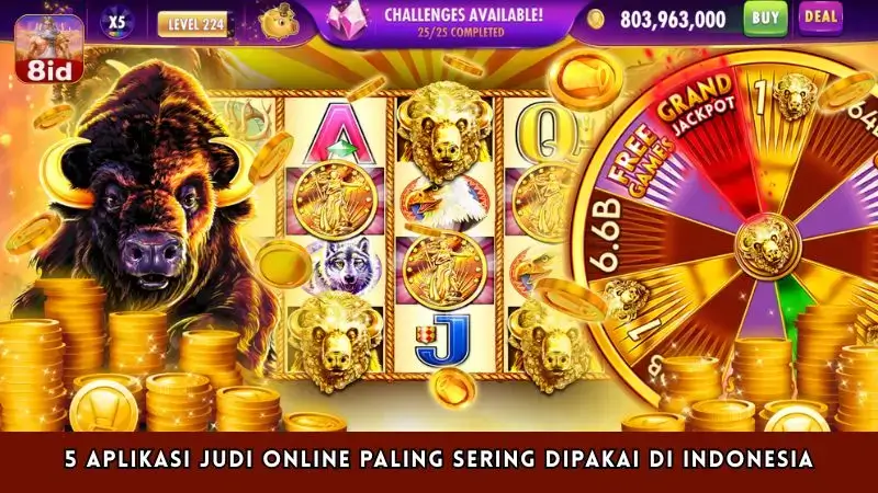 5 Aplikasi Judi Online Paling Sering Dipakai di Indonesia