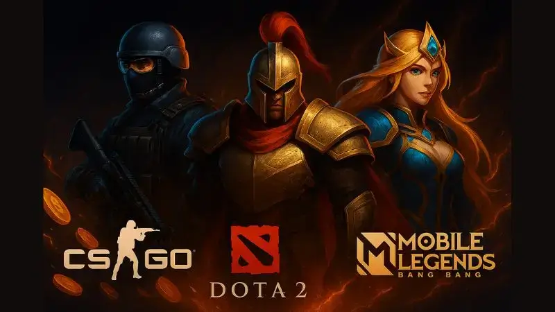 Taruhan eSport 8ID: CS:GO, DOTA 2, dan MLBB dengan Peluang Terbaik
